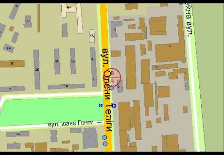 Scrolller, Scroll B in Kyiv, 2.32x3.14  Eleny Teligi st., 2 (ost. Ivana Gonty) - 429095 scheme