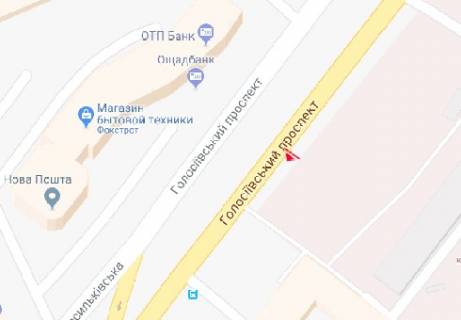 Призма A в Киеве, 3x6  Голосієвський пр., 59б - 178900 схема