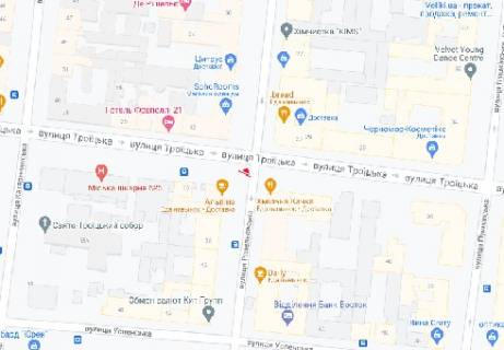 Нестандарт  в Одессе Троицкая ул., 35 схема