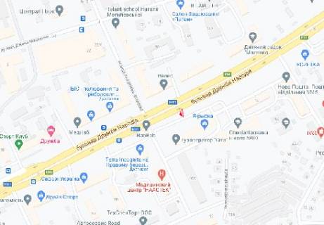 Нестандарт  у Києві Миколи Міхновського бульвар (Дружби Народів бульвар)., 10 схема