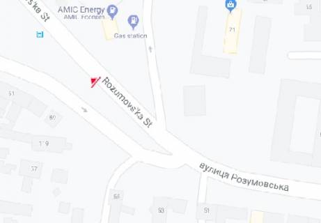 Призма A в Одессе Разумовская ул., автовокзал - 320094 схема