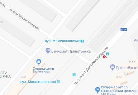 Призматрон, Призма A у Одесі Добровольского ул., 126 - 320087 схема