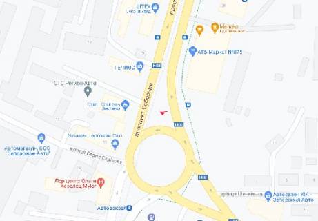 Video Billboard A in Zaporizhzhya Sobornij av., Avtovokzal [1], (rozsirenna 480h270) - 480903 scheme