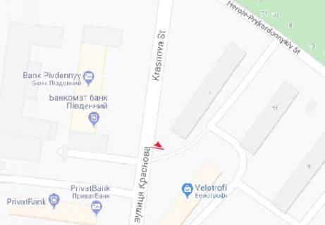 Призма B в Одессе Краснова ул., 3 - 320063 схема