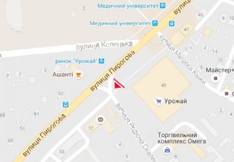 Scrolller, Scroll A in Vinnytsia Pirogova st., 49 - Skaleckogo st. [No30] - 316309 scheme