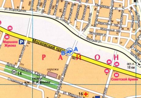 Призматрон, Призма A у Харкові Московский пр., 259 - Унецкий пер. - 238468 схема
