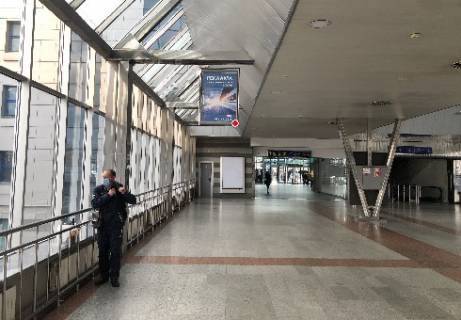 Билборд A в Киеве, 1x0.7  Конкорс (Південний термінал) фото 1