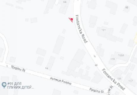 Билборд A в Одессе, 3x6  Фонтанська дорога, 64 схема