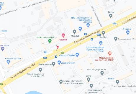 Нестандарт  в Киеве Миколи Міхновського бульвар (Дружби Народів бульвар)., 5 схема