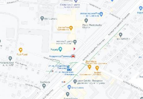 Нестандарт  в Харькове Академика Павлова ул., 271 [2] схема