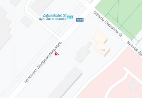 Призма A в Одессе Добровольского ул., 102 - 320082 схема
