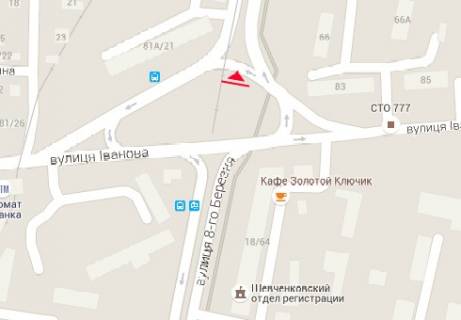 Призма A в Запорожье, 3x6  Мотобудівельників вул. (8-го Березня вул.) вул. - Іванова вул. - 7929 схема