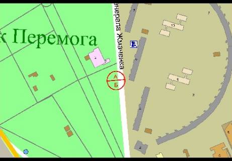Билборд B в Киеве, 3x6  Жмаченко Генерала ул., 8 (напротив) схема