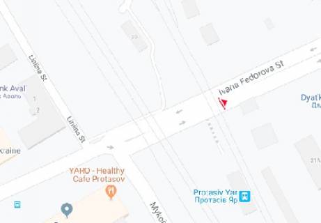 Нестандарт A у Києві Федорова ул. (6)  схема