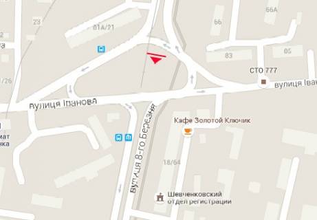 Призма B в Запорожье, 3x6  Моторобудівельників просп., 66 - Іванова вул. - 480867 схема