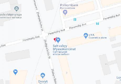 Призматрон, Призма A у Чернігові Победы пр. - Жабинского ул.  - 321437 схема