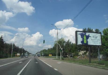 Скроллер A в Киеве, 3x6  Столичное шоссе - Старокиевская ул. (светофор),  поворот к "дамбе", в Киев - 340571 фото 1