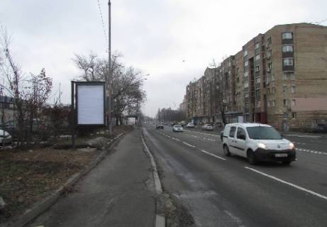 Сiтiлайт B у Києві, 1.86x1.27   Набережно-Луговая ул., 8Б - Юрковская ул. (выезд с АЗС "WOG") Фото 1