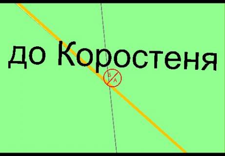 Билборд A в Киеве, 3x6  Гостомельское шоссе, 4600 м после КП Пуща-Водица в направлении Гостомеля схема