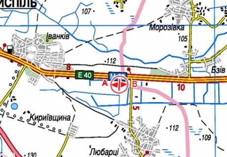 Билборд B в Киеве, 3x6  Траса M-03, Київ-Харків, 53500 схема