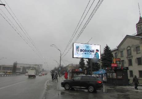Видеоборд A в Киеве просп. Берестейський (Перемоги)., 83/2, вихід із ст.м. "Святошин", рух до центру міста - 340666 фото 1