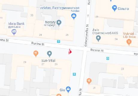 Ситилайт B в Одессе Бунина, ул., 25   B схема