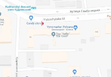 Скроллер B в Киеве, 2.3x3.14  Глубочицкая ул., 40 - 279369 схема