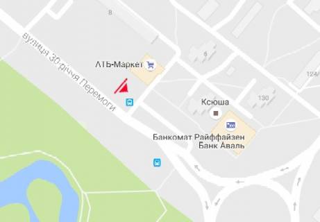 Билборд A в Черкассах, 3x6  Перемоги просп., 6 схема