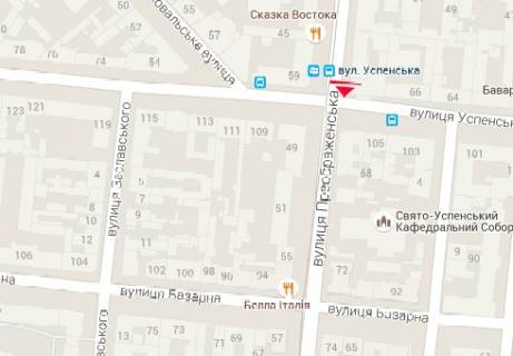 Scrolller, Scroll A in Odessa Preobrazenskaa st., 66 - Uspenskaa st. - 320324 scheme