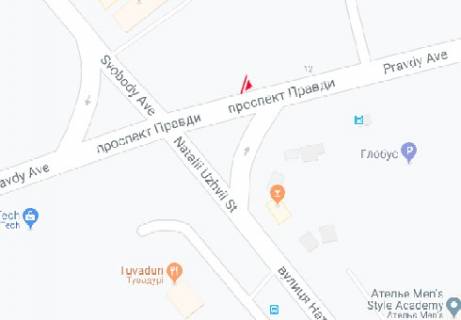 Призма A в Киеве, 3x6  Європейського Союзу просп. — Свободи просп. (на перехресті) - 478041 схема