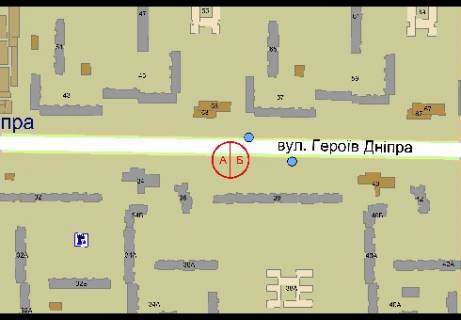 Prismatron, Prism A in Kyiv, 3x6  Geroev Dnepra st., 38 - 303301 scheme