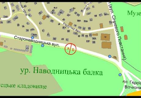 Скроллер A в Киеве, 2.32x3.14  Старонаводницкая ул., 47 (напротив) - 340164 схема