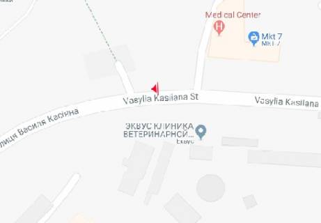 Билборд B в Киеве, 3x6  Василя Касіяна вул., 2/1 схема