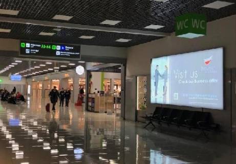 Бэклайт A в Киеве Зал ожидания вылетов, 2 этаж (Терминал А) фото 1