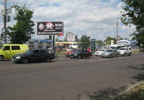 Билборд B в Николаеве Богоявленський просп. (Жовтневий просп.). - Ковальська вул. (Кузнецька, Скороходова)  фото 1