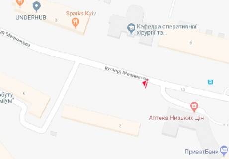 Скролер, Скрол A у Києві Мечникова ул., 8 - 317907 схема