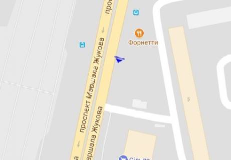 Билборд A в Одессе, 3x6  Небесної Сотні просп. (Маршала Жукова просп.), 5 схема