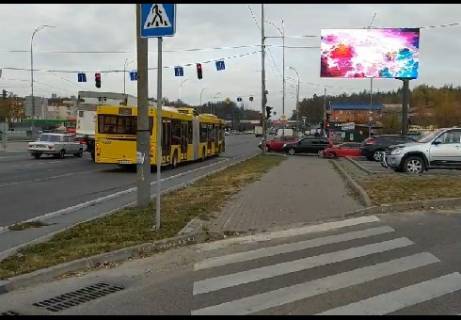 Видеоборд A в Киеве Палладіна Академіка пр. - Стеценка вул. (Гостомельська пл.), супермаркет "NOVUS" - 385995 фото 1