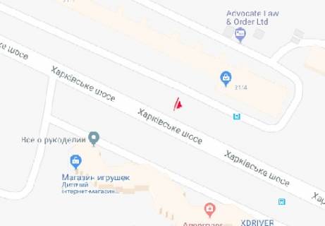 Билборд A в Киеве, 3x6  Харківське шосе, 21/3 схема