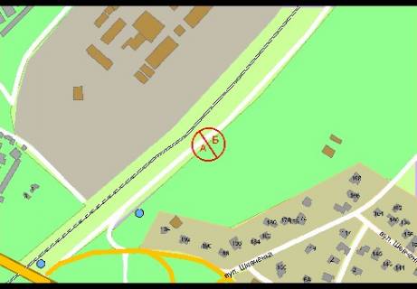 Billboard A in Kyiv, 3x6  Vozduhoflotskij av. (Novaa doroga), 150 m ot s"ezda s Kol'cevoj dorogi, v centr Kieva scheme