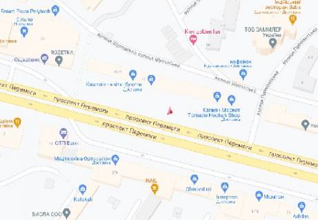 Нестандарт  в Киеве Победы пр., 22 схема