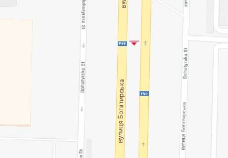 Prismatron, Prism B in Kyiv, 3x6  Bogatirs'ka st. (na rozpodiluvaci) - 277395 scheme