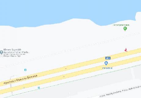 Білборд, Бігборд (Борд)  B у Києві, 3x6  Бажана пр., 26 (навпроти) схема