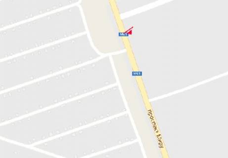 Билборд A в Чернигове Гомельский въезд схема