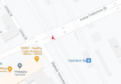 Нестандарт A в Киеве Федорова ул. (2)  схема