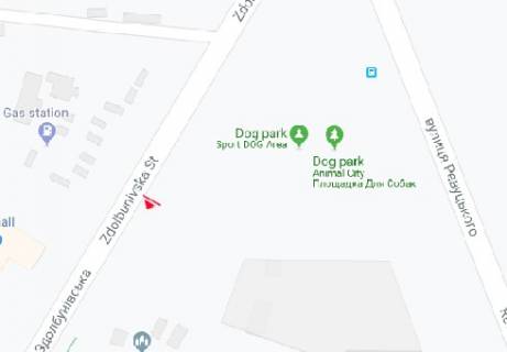 Билборд A в Киеве, 3x6  Здолбунівська вул. схема