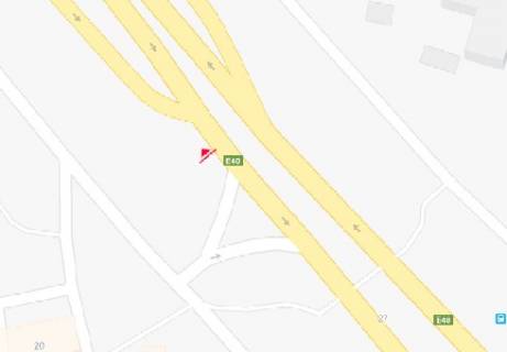 Билборд A в Киеве, 5x12  Академіка Заболотного вул., 16 схема