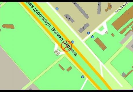 Prismatron, Prism A in Kyiv Kil'ceva doroga, 9A - Kasiana Vasila st., rozpodiluvac (zup. "Teremki-1") - 303444 scheme