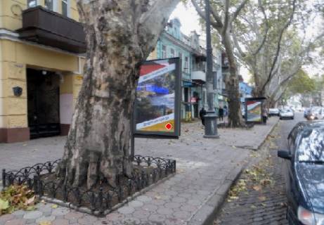 Ситилайт B в Одессе, 1.8x1.2  Італійська вул. (Пушкінська)., 65 В фото 1