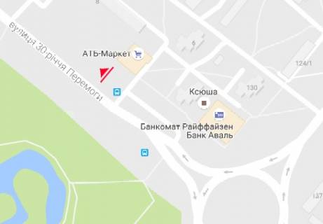Билборд B в Черкассах, 3x6  Перемоги просп., 6 схема